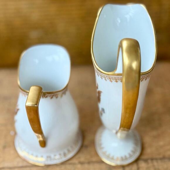 Pair of Limoges Footed Creamers – Presidential Seal – Nat’l Remembrance Shop - Picture 3 of 6